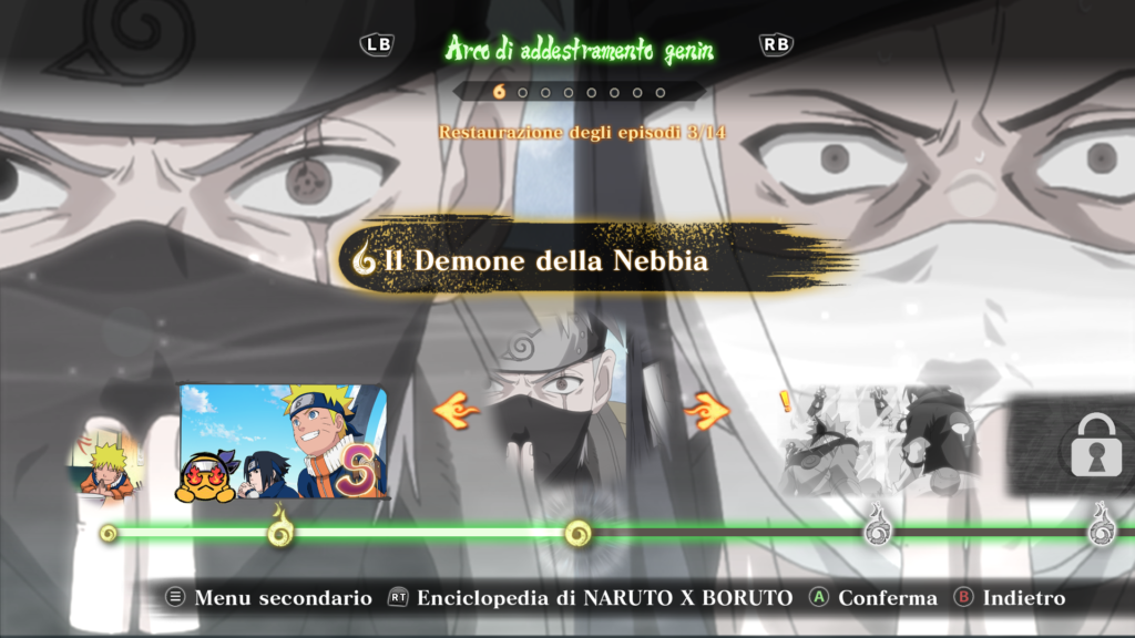 La modalità storia di NARUTO X BORUTO Ultimate Ninja STORM CONNECTIONS